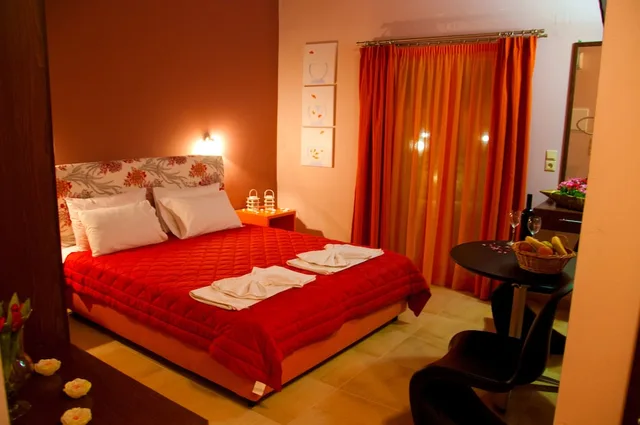 غرفة بسرير مزدوج، Petritos Rooms And Studios 10/10