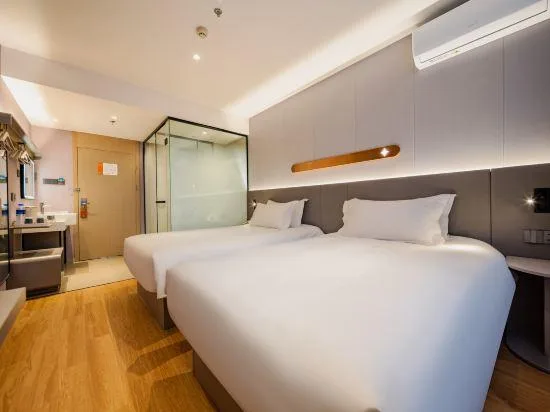 غرفة سوبيريور بسريرين، Jinjiang Inn (E-Cityxhtdxi'an) 2/2