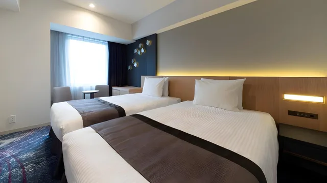 Semi Room, Comfort, 2 Semi Double Beds, Hotel Jal City Nagoya Nishiki 1/2