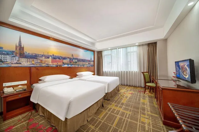غرفة ديلوكس بسريرين، Vienna Hotel (Dongguan Houjie Wanda Plaza) 1/1