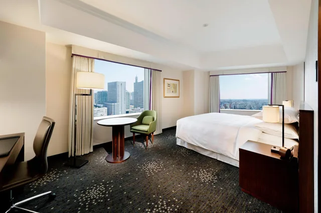 غرفة كلوب بسرير مزدوج بإطلالة، Yokohama Bay Sheraton Hotel And Towers 3/8