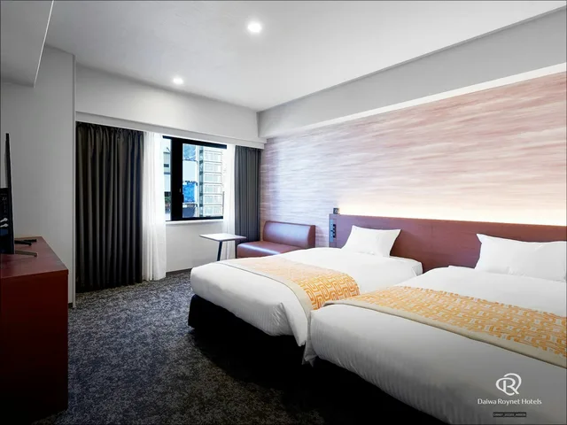 Moderate, Twin Beds, Smoking، Daiwa Roynet Hotel Kumamoto Ginzadori PREMIER 1/1