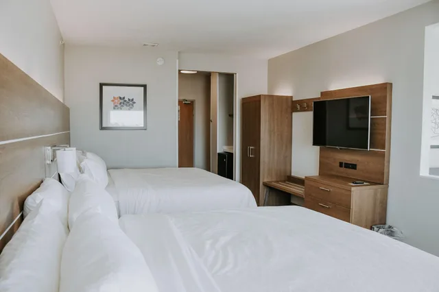 suite, multiple beds، Holiday Inn Express and Suites Lincoln South 4/10