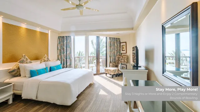 غرفة ديلوكس بسرير مزدوج أو سريرين منفصلين بإطلالة على الحديقة، The Magellan Sutera Resort 2/5