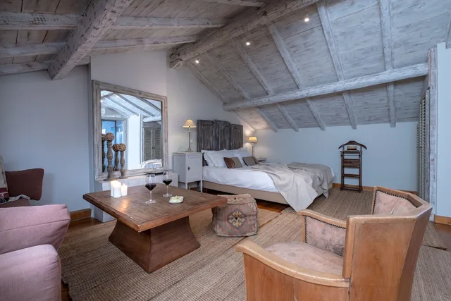 Deluxe, Suite, Double Bed, Stair Access Only, Sofa, Balcony, Attic, Amymone and Adiandi 6/10