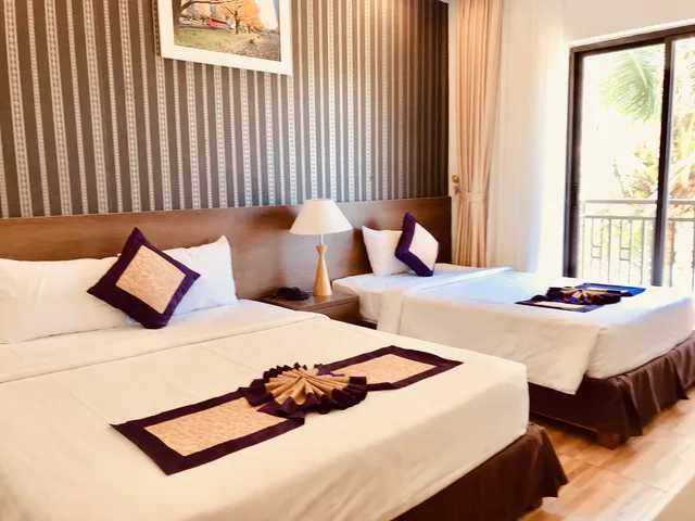 غرفة سوبيريور بسرير مزدوج أو سريرين منفصلين بإطلالة على الحديقة، Luxor Hotel Phu Quoc 1/2
