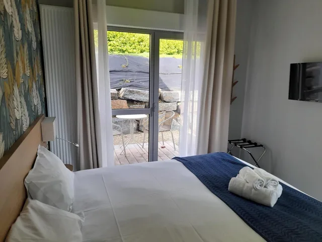 استوديو كومفورت بسرير كوين بإطلالة على الحديقة بمطبخ صغير، The Originals City, Ara Hotel, Landerneau 1/3