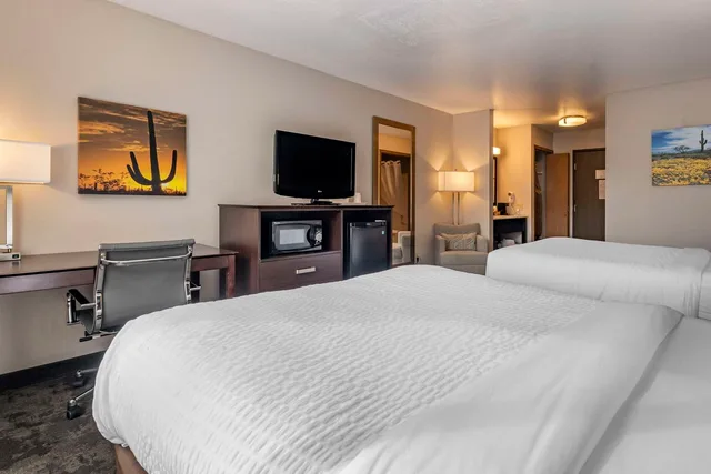 غرفة بسريرين كوين، Clarion Inn Kingman I-40 Route 66 3/4