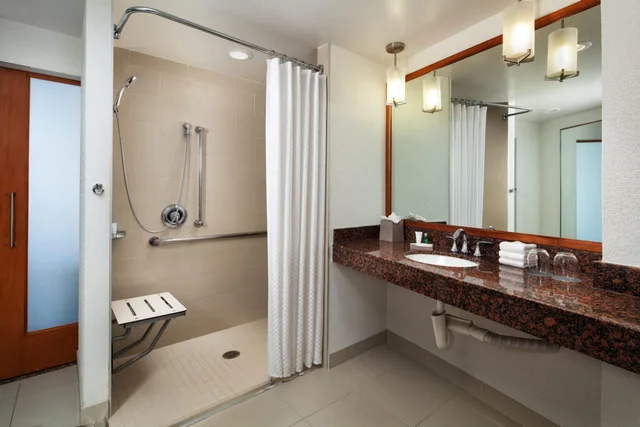 1 Bedroom, Green, Tower, Suite, King Bed, City View، Westin Bonaventure 6/7