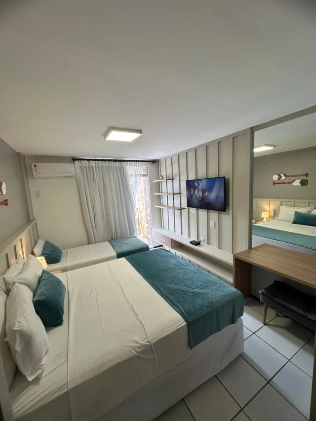 غرفة كومفورت ثلاثية، Gran Lencois Flat Residence 6/10