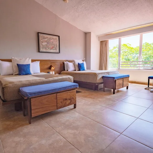 غرفة ديلوكس بسريرين، Las Brisas Huatulco 3/5