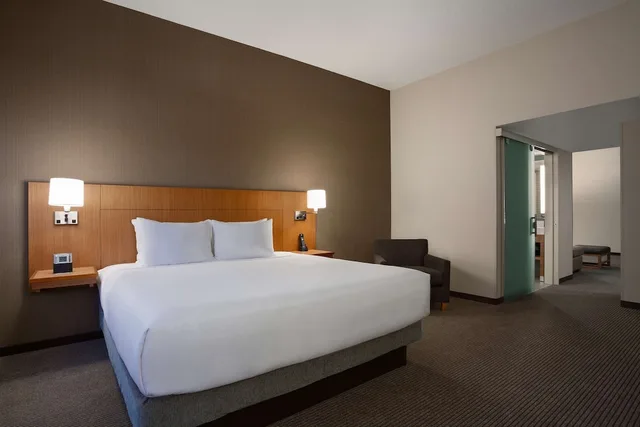 غرفة بسرير كينج مع أريكة، Hyatt Place Minneapolis Downtown 3/5