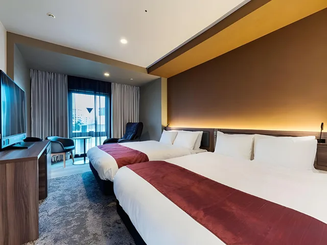غرفة سوبيريور مفردة بسريرين منفصلين للمدخنين، Daiwa Roynet Hotel Hakata Reisen Premier 1/2