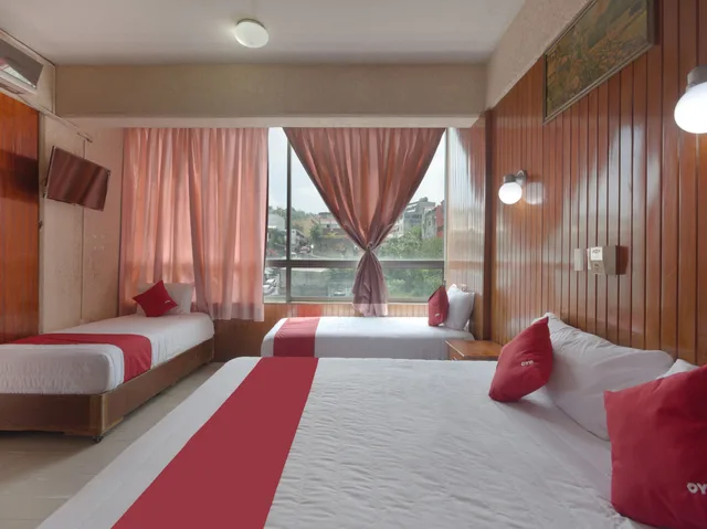غرفة اقتصادية رباعية بسرير كينج وسريرين منفصلين، OYO Hotel Totonacapan, Papantla 10/10