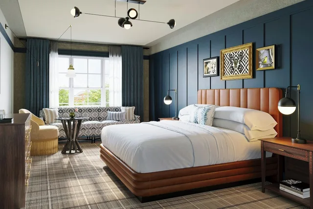 غرفة بسرير كينج، The Union Hotel, Flemington, a Tribute Portfolio Hotel 1/9