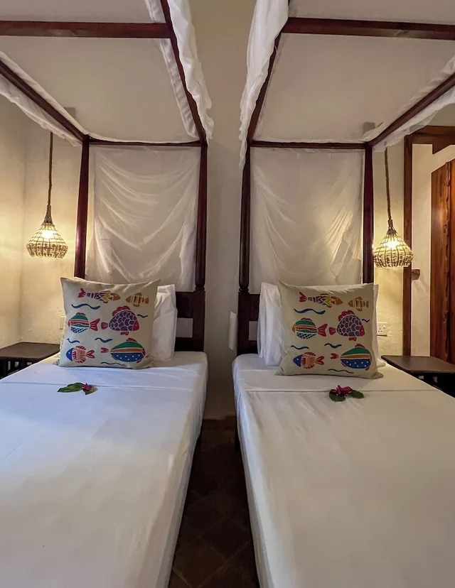 غرفة قياسية بسرير كينج بإطلالة على الحديقة، Mvuvi Boutique Resort 1/9