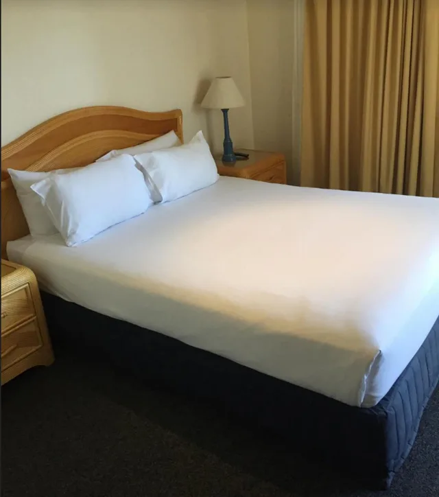 غرفة بسرير كوين بإطلالة على الحديقة بغرفة نوم واحدة، Aqualuna Beach Resort 3/8