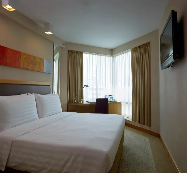 Cosmo, Twin Beds، Stanford Hotel 1/10