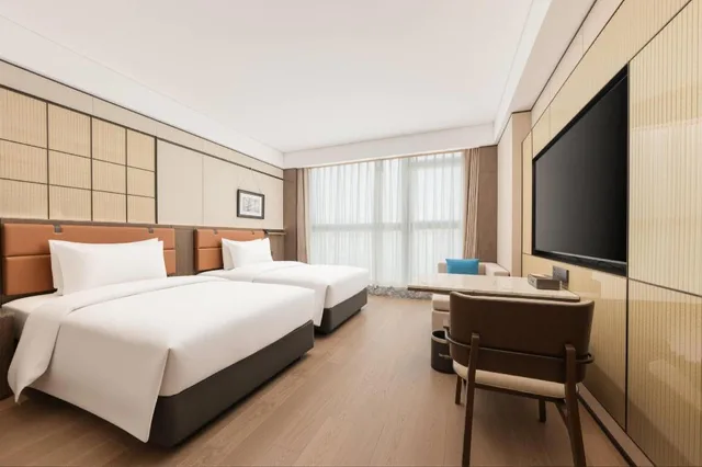 غرفة غراند بسريرين منفصلين، Wyndham Fuzhou Gulou 1/7
