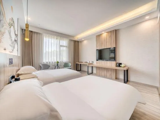 Smart, Twin Beds، Gya Hangzhou Yuhang District Smart Town Wanda Plaza Hotel 2/2