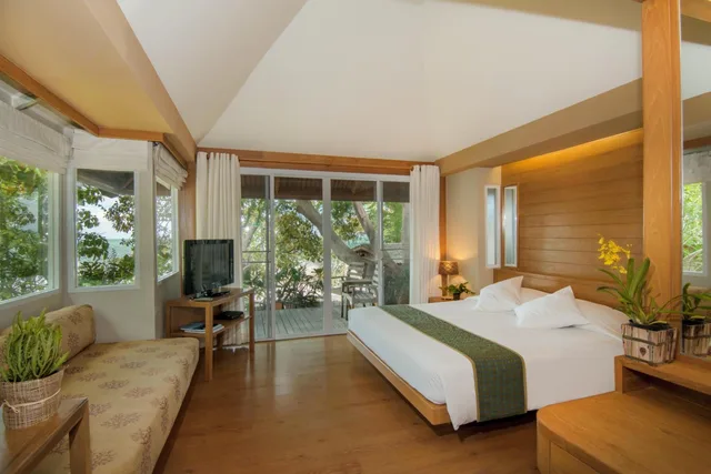 غرفة بإطلالة على البحر بشرفة، Veranda Lodge 7/10