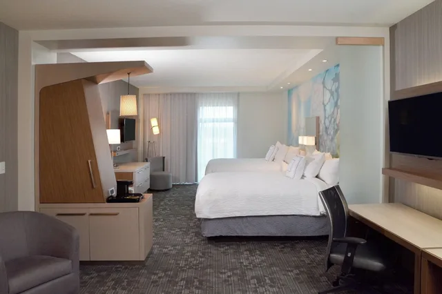 جناح بسريرين كوين بغرفة نوم واحدة، Courtyard By Marriott Youngstown Canfield 2/3