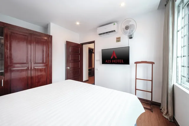 جناح عائلي بسريرين كوين، A25 Hotel - 63A Phuong Liet 1/5