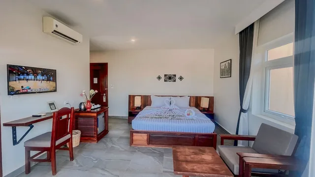 استوديو بسرير كينج بشرفة، Indra Angkor Residence 10/10