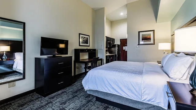 Studio, Suite, Days Inn And Suites By Wyndham Tampa Raymond James Stadium 1/2