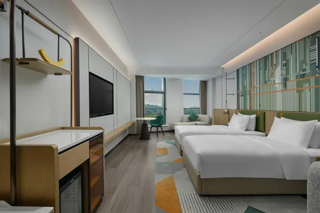 غرفة قياسية بسريرين منفصلين، Holiday Inn Chongqing Science Hall Hotel 1/3