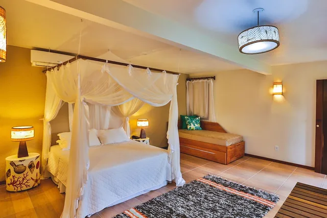Room, Triple, Trundle Bed, Queen Bed, Garden or Sea View, Terrace، Pousada Paraiso Ecologico 2/4