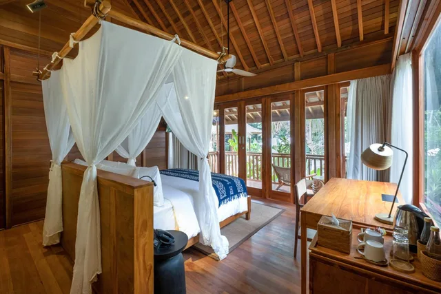 Wooden, House, Bathtub، Bhuwana Ubud Hotel 5/10