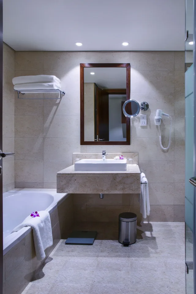Premium, Chalet, Twin Beds, King Bed, Beach Front, Terrace, Danat Jebel Dhanna Resort 10/10