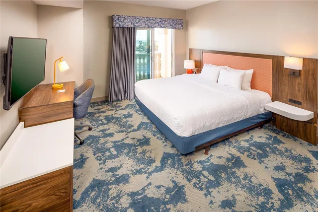 جناح بسرير كينج بإطلالة على البحر، Hampton Inn and Suites St. Augustine-Vilano Beach 2/6