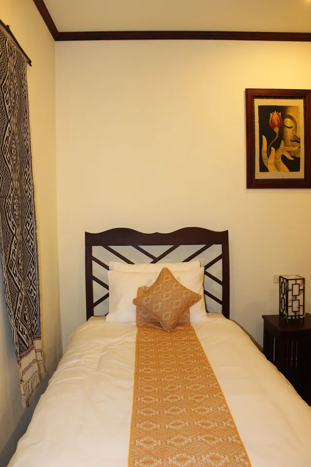 غرفة ديلوكس بسريرين منفصلين، Luang Prabang Legend Hotel 7/10