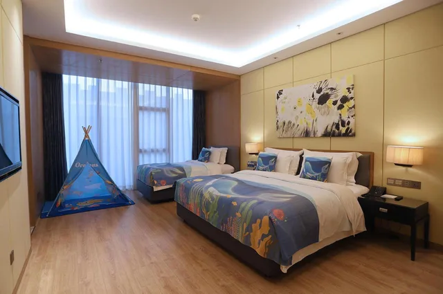 غرفة عائلية بسرير فردي، Palm Spring Hotel 4/8