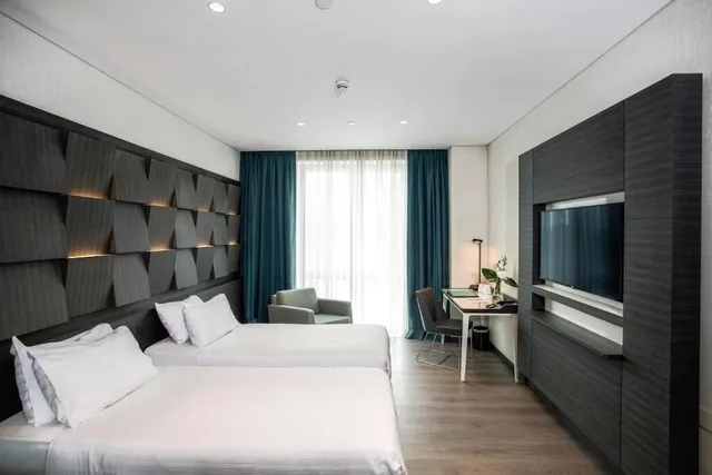 جناح تنفيذي بسريرين منفصلين، Wish More Hotel 1/9