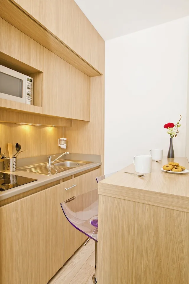 شقة بسرير مزدوج بغرفة نوم واحدة مع أريكة، Residhome Carrieres La Defense 4/4