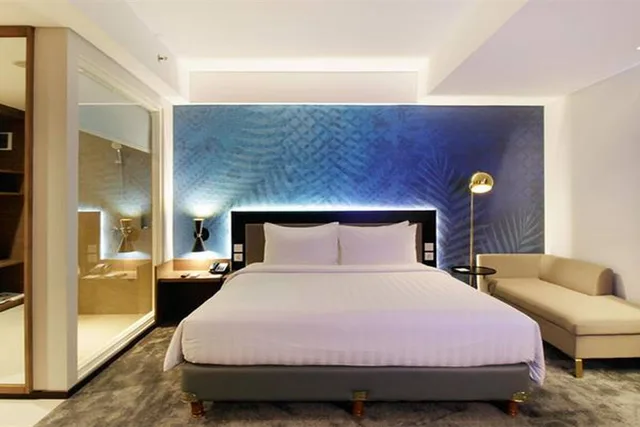 غرفة ديلوكس بسرير مزدوج، Swiss-Belinn Airport Surabaya 1/1