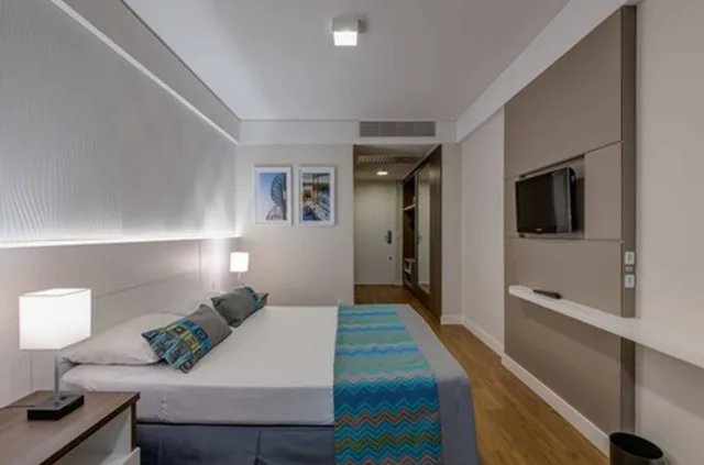 غرفة فاخرة بسرير كوين بغرفة نوم واحدة، Monreale Plus Midtown Campinas (ex Monreale Hotel Classic) 2/5