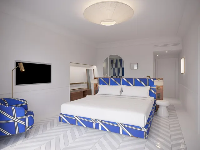 غرفة بريستيج بإطلالة على البحر، Grand Hotel Excelsior 1/2