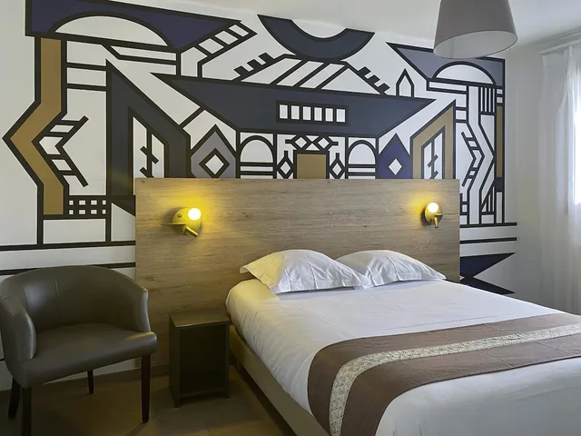 شقة بسريرين مزدوجين بشرفة بغرفة نوم واحدة، Aparthotel Adagio Bâle Mulhouse Airport 3/6