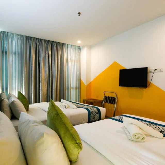 جناح ديلوكس، Swing & Pillows at Golden Roof Hotel Ampang, Ipoh 10/10