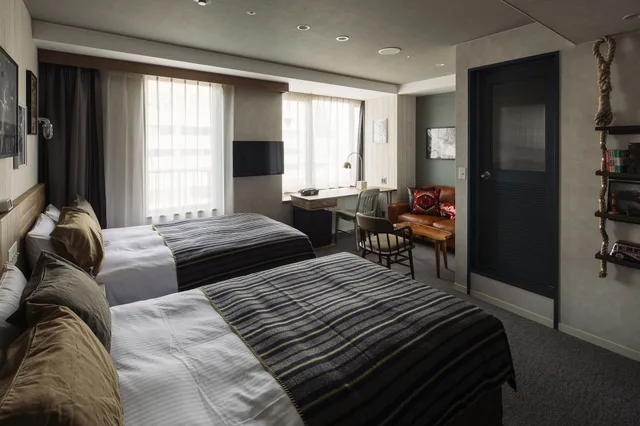 Knot, Family, Twin Beds، Hotel the Knot Yokohama 1/2