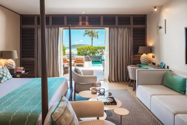 غرفة رباعية، Le Barthelemy Hotel And Spa 1/3