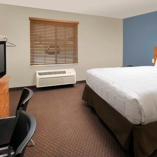 غرفة بسرير كوين للمدخنين لذوي الإعاقة، WoodSpring Suites San Antonio North Live Oak I-35 3/10
