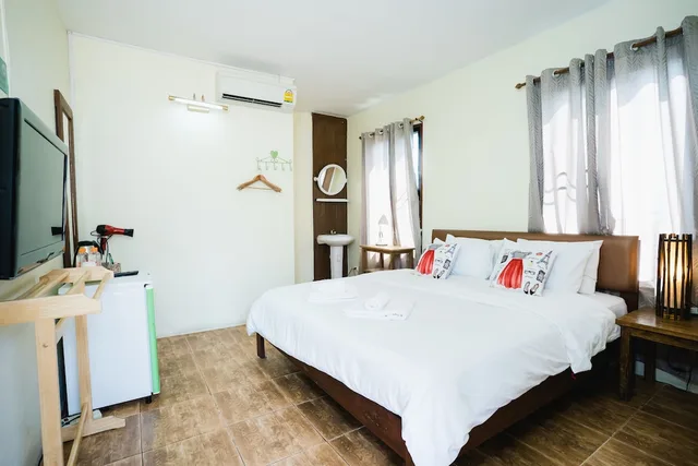 غرفة ديلوكس بسرير كينج، Sabuy Chiangmai Bed & Breakfast 7/10