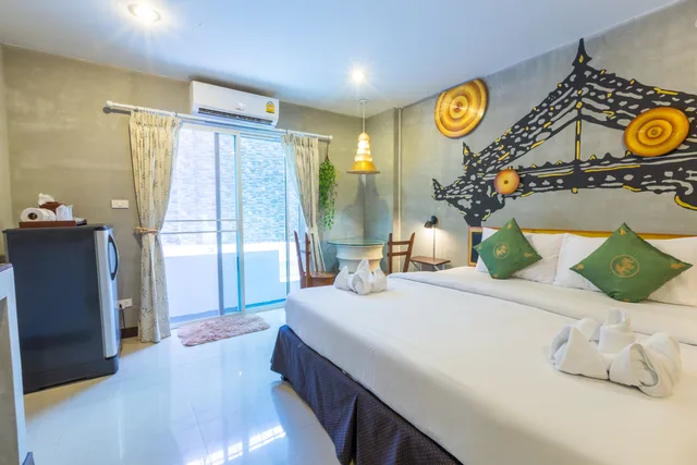 غرفة بريميير بسرير مزدوج، Baan Kamala Fantasea Hotel 1/6