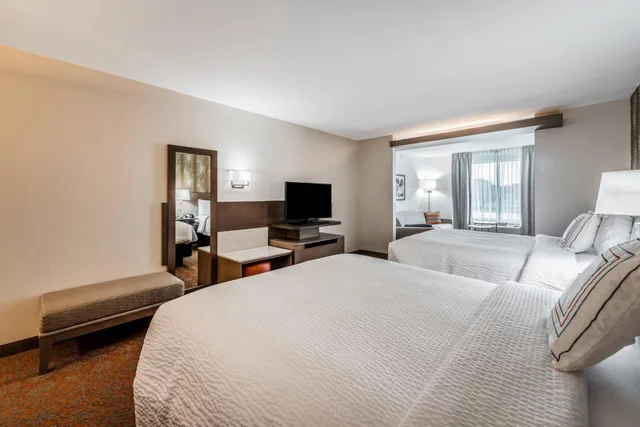 استوديو ديلوكس بسرير كوين، Fairfield Inn Suites By Marriott St Joseph Stevensville 3/9