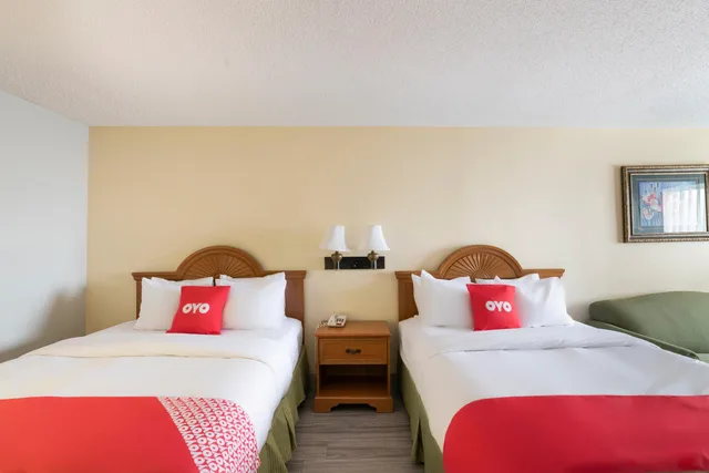 غرفة بسريرين كوين لذوي الإعاقة، OYO Hotel Stafford TX I-69 North 4/7